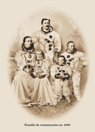 famille de cosmonautes